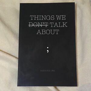 Black 'Things We Don't Talk About' Book